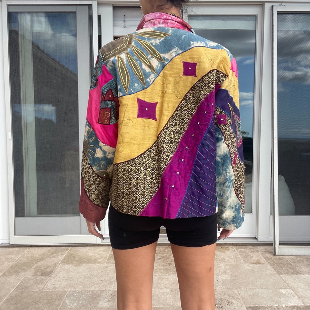 Colorful Embroidered Jacket - Picture 6 of 6